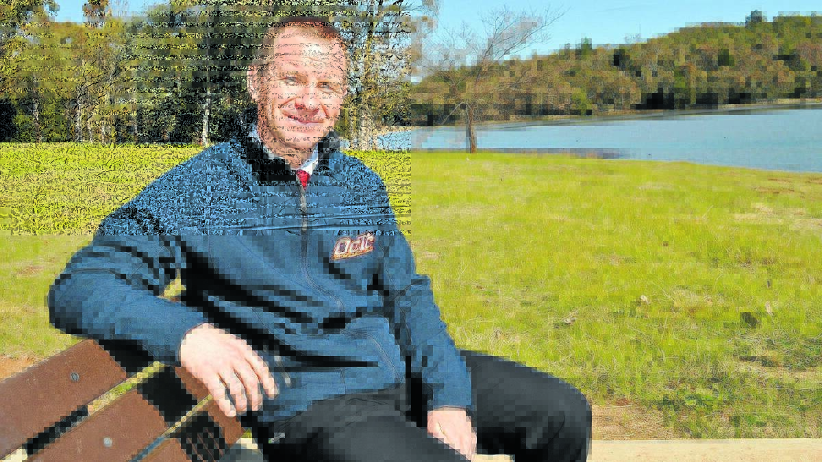 LAPPING IT UP: Orange Triathlon and Cycle Club president Mick Lockyer is confident the upgrade to Lake Canobolas is one that'll continue to help the Piranhas go from the strength to strength. 
Photo: NICK McGRATH  