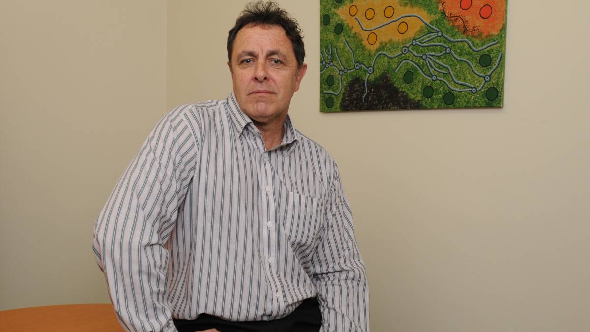 INCLUSIVE: Kenjarhy Aboriginal Services director Brad Draper is calling on Cadia Valley Operations to employ more indigenous people. 
Photo: STEVE GOSCH 