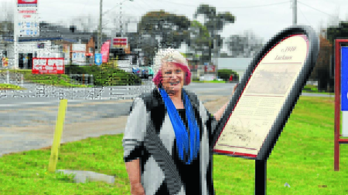 CRITICAL GATEWAY:  Owner of 2 Fat Ladies Helen Livingstone supports a masterplan for upgrades to Lucknow. Photo: STEVE GOSCH 