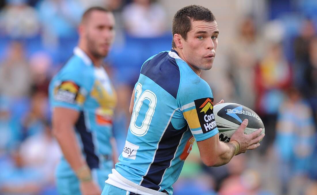 100 CLUB: Orange product Daniel Mortimer will play his 100th NRL game when he starts for the Gold Coast Titans in their round 24 match against the Dragons on Sunday. Photo: GETTY IMAGES
