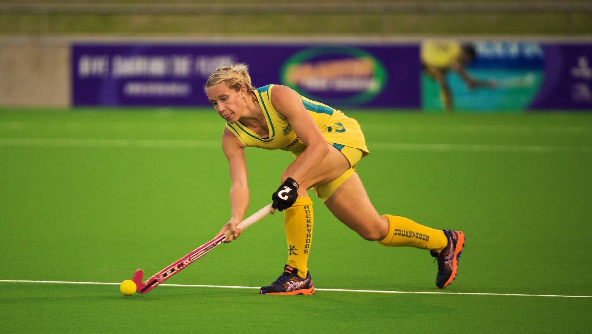 FLYING HOCKEYROOS: Edwina Bone will today fly out for Scotland ahead of the Commonwealth Games.