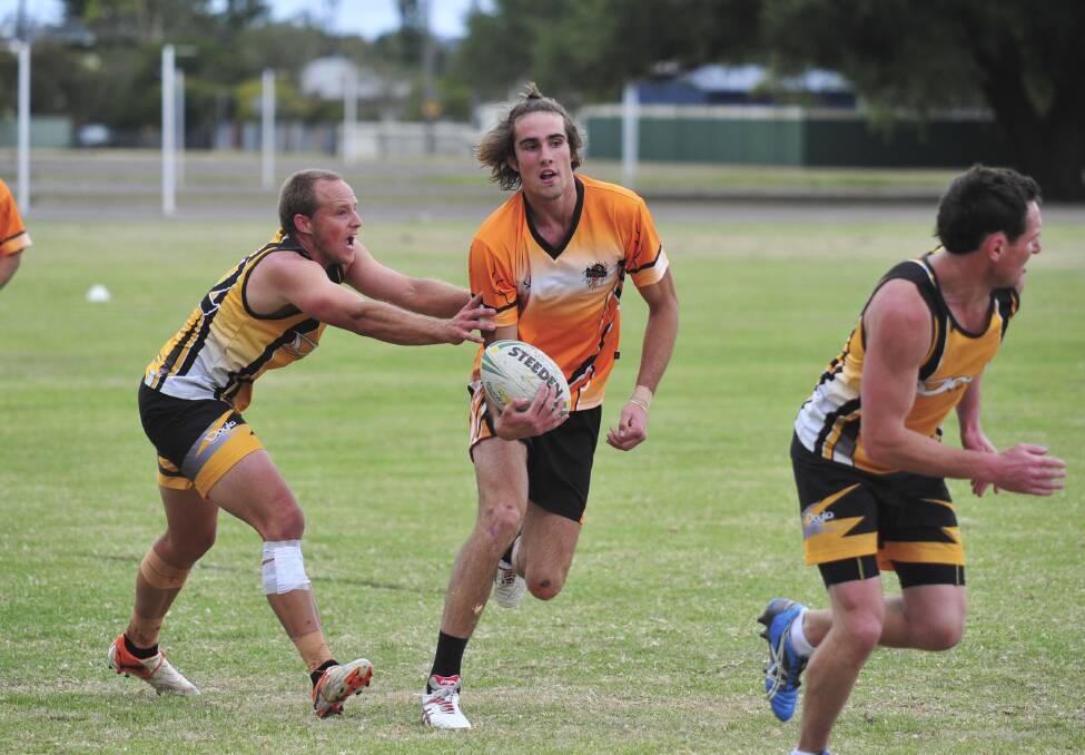 TOP PICK: Orange's top touch football players like Mitch Green, pictured, could enjoy a new concept in the 2014-15 City of Orange Touch Association competition. Photo: www.peterwhiting.com.au