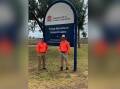 READY: Rohan Leach and Tim Bartimote from Central West Local Land Services are gearing up for the Big Tech Big Ideas conference and field day. Picture: CONTRIBUTED