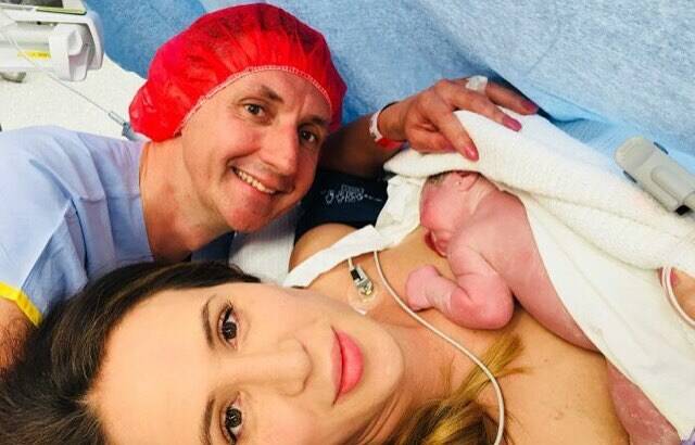 Kirsty Browne was one of the first women without a cervix to give birth. Picture supplied