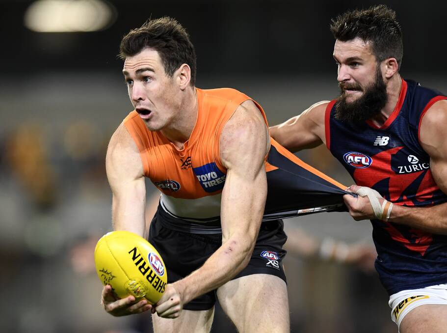 Geelong is highly likely to pick up last year's Coleman medallist Jeremy Cameron from the Giants. Photo: Albert Perez/Getty Images