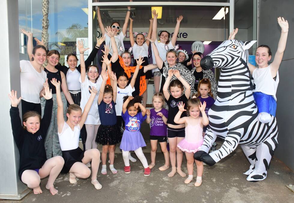 RAISING AWARENESS: Zoey Sweeney and the students at Orana Dance Centre are dressing in black and white this week for neuroendocrine cancer. Photo: AMY McINTYRE