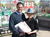NOT LONG NOW: Former Labor candidate for Calare Jess Jennings [pictured campaigning with wife Kate Smith during the 2019 federal election] says the announcement of Labor's new candidate will likely occur within the week.
