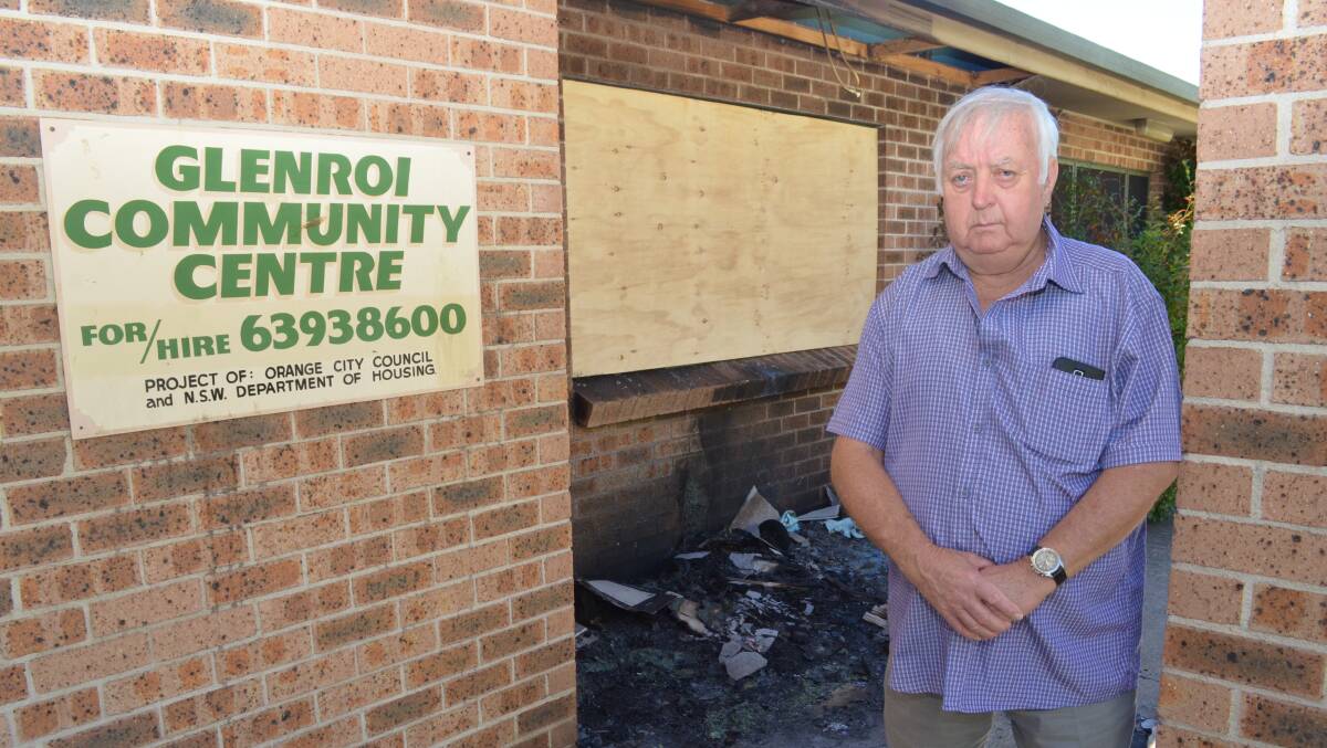 COMMUNITY EFFORT: Cr Ron Gander is encouraging Glenroi's community to band together and stand up to people causing trouble. Photo: DECLAN RURENGA 0306drfoodcare4