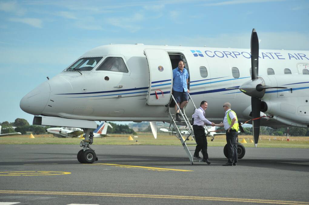 Orange Regional Airport set a new monthly passenger record in May. Photo: JUDE KEOGH 