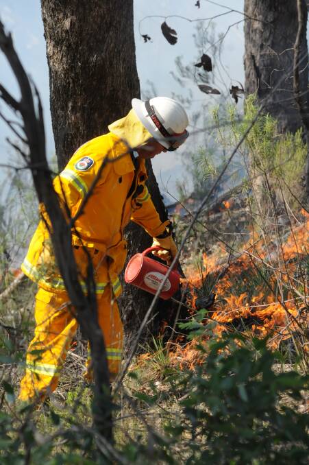 RFS volunteers will be carrying out hazard reduction around Clifton Grove around Lower Lewis Ponds on Thursday.