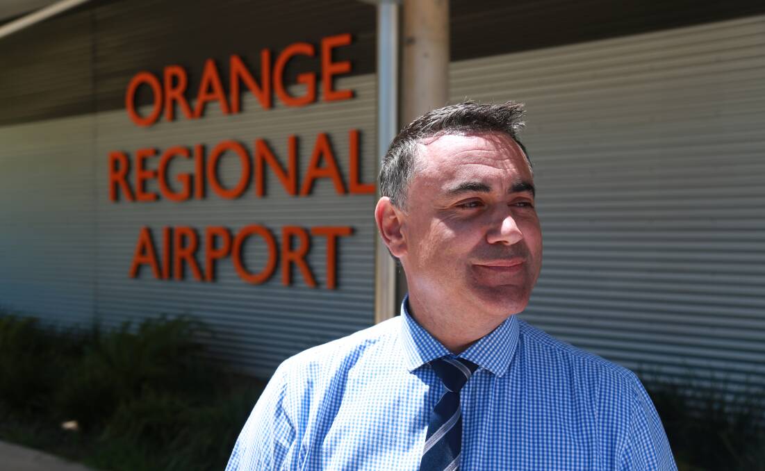 WHERE TO FROM HERE: NSW Deputy Premier John Barilaro visits Orange to learn and 'understand what went wrong' on Thursday. Photo: PHIL BLATCH  1124pbnats14
