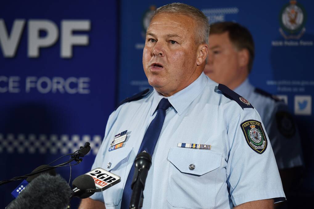 NSW Police Force's Deputy Commissioner for regional field operations Gary Worboys.