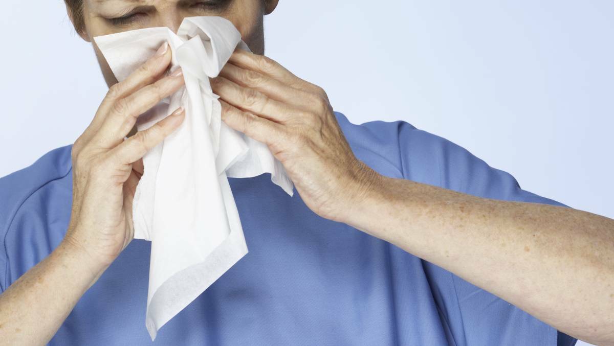 SNEEZY SEASON: There have been far less reported flu cases this year across the region. Photo: FILE
