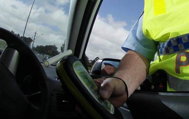 CAUGHT OUT: A police blitz on drink drivers across the weekend nabs drivers over the limit. Photo: FILE