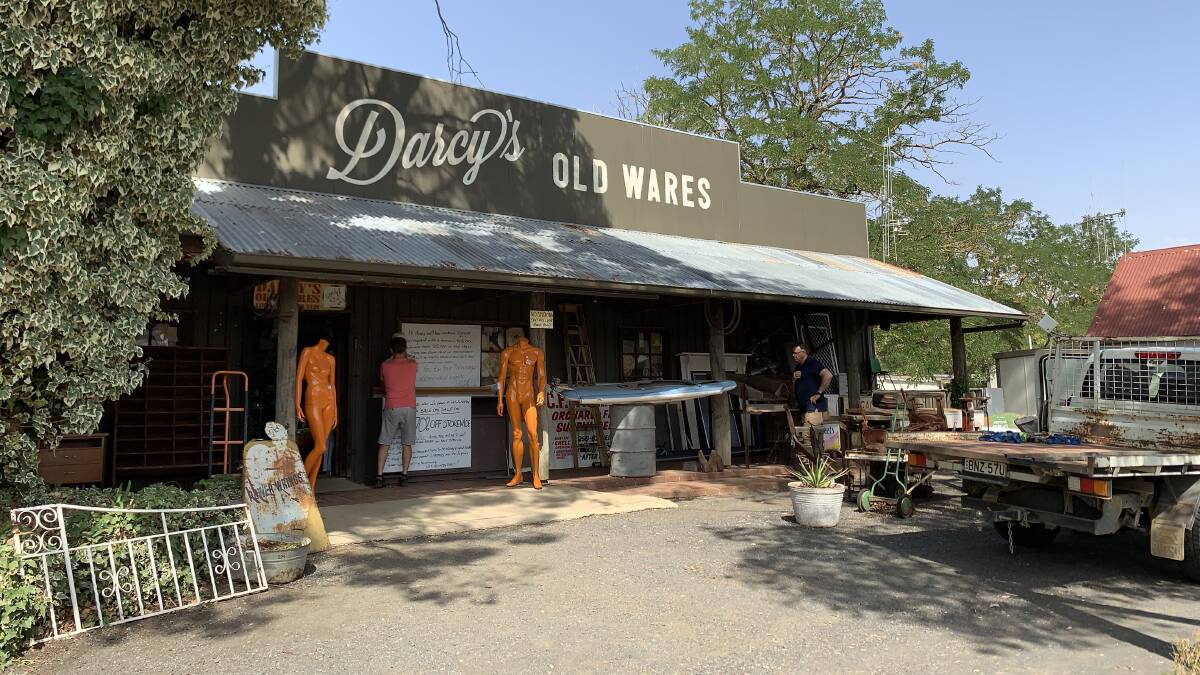 TREASURE TROVE: Darcy's Old Wares will close down for good at the end of March with owner Kerry Condon to retire. Photo: NADINE MORTON 020220nmdarcys15