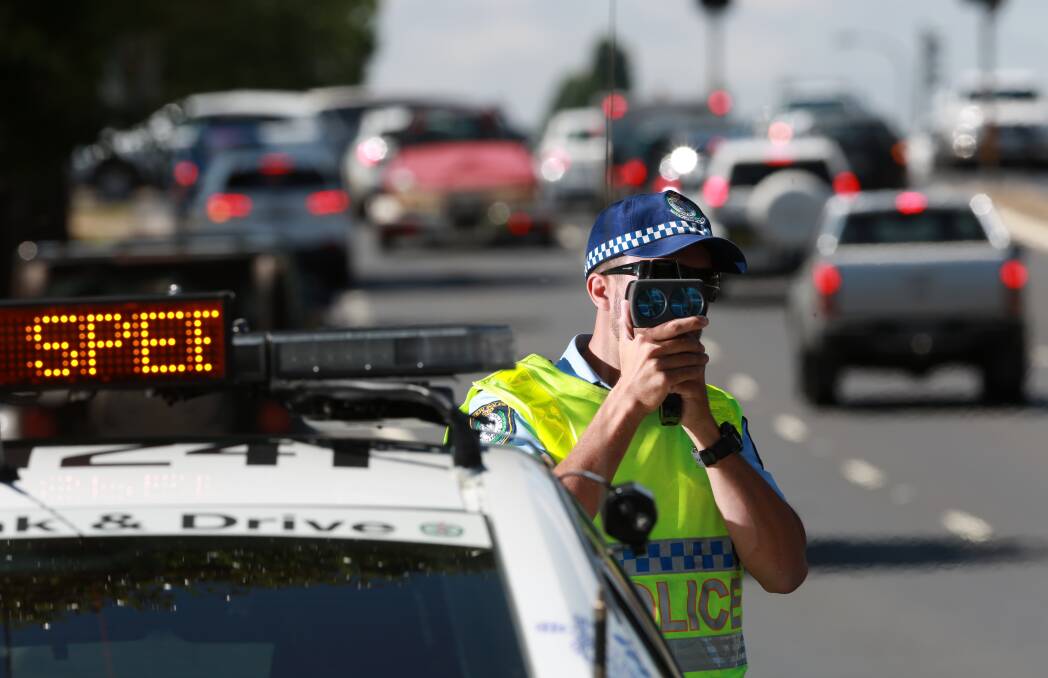 POLICE BLITZ: Officers targeted alcohol-impaired drivers during this three-day statewide operation. Photo: PHIL BLATCH