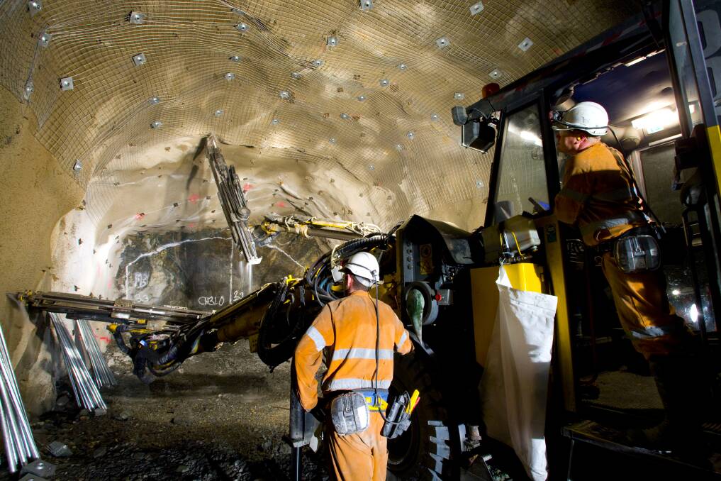 RISKY BUSINESS: Australian Workers' Union national organiser Shane Roulstone says underground mining is "inherently risky work". Photo: FILE