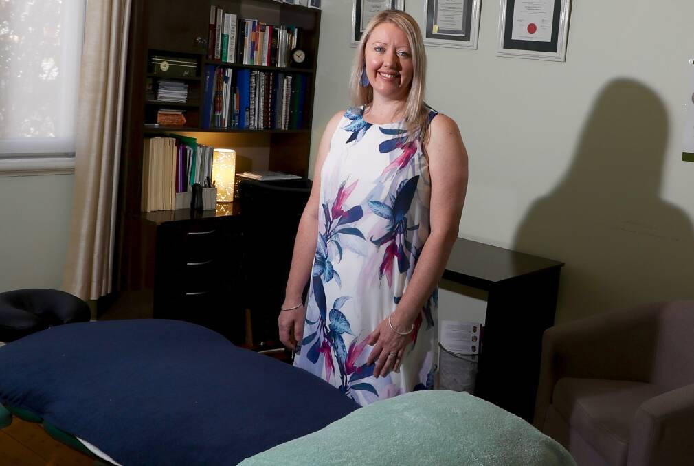 GOOD HEALTH: Macquarie Natural Therapies co-owner Joelene Turner helps couples boost their overall health. Photo: PHIL BLATCH
