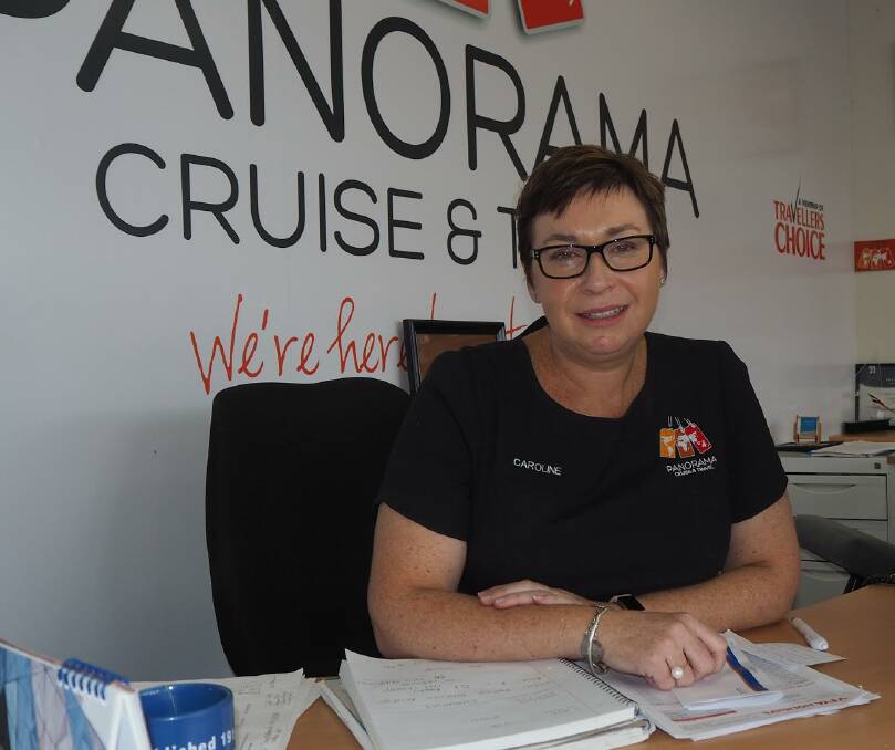 TRAVEL EXPERT: Panorama Cruise and Travel owner Caroline Sage say it's a very tough time for travellers and the industry. Photo: SAM BOLT