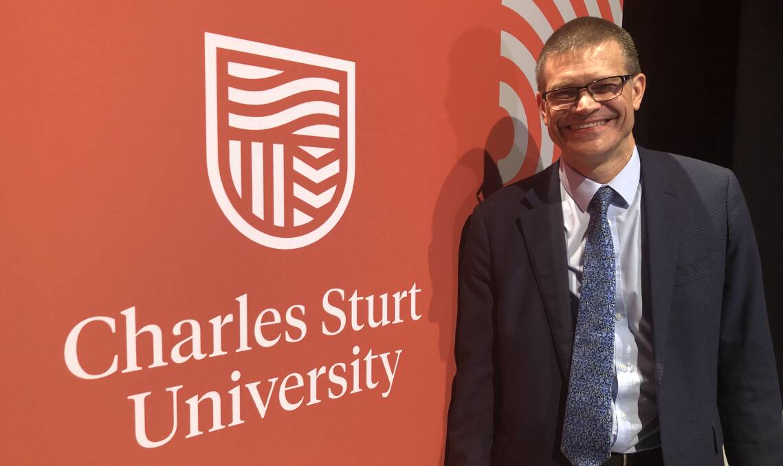UNI GUIDE: Charles Sturt University vice chancellor Professor Andrew Vann says the latest Good Universities Guide results highlighted CSU's fantastic work. Photo: FILE