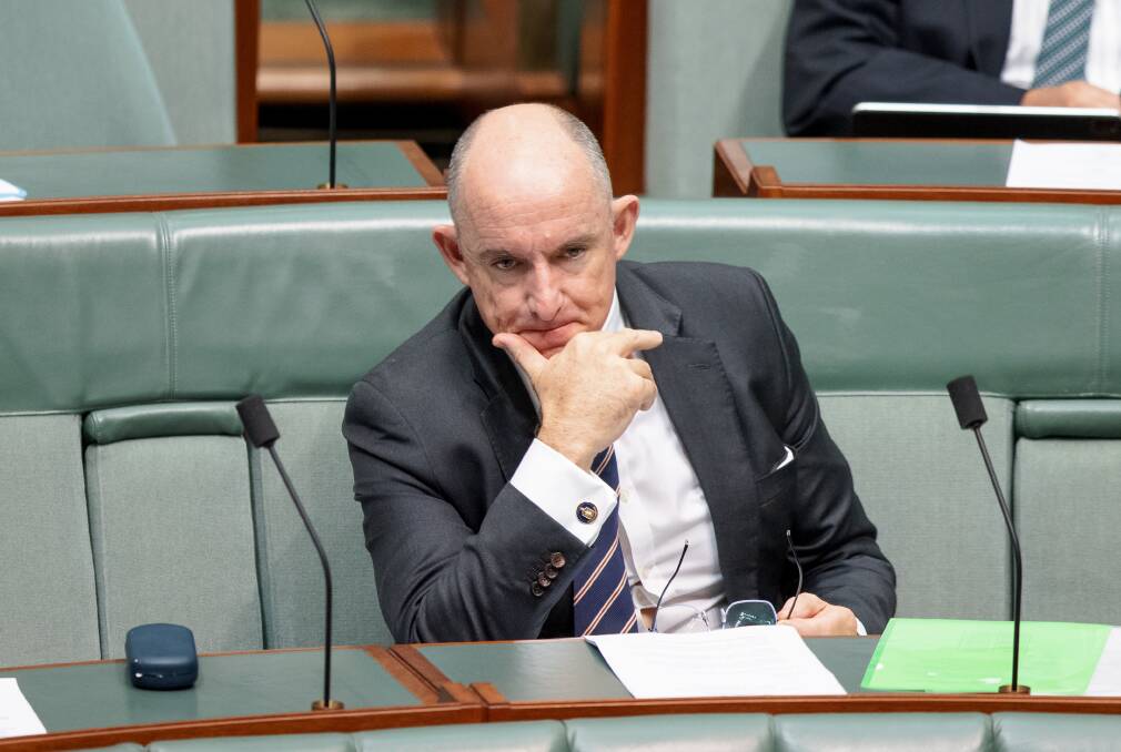 Former NDIS Minister Stuart Robert. Picture: Sitthixay Ditthavong