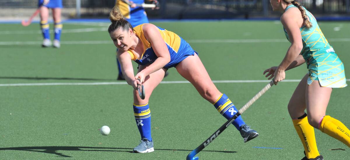 BOOM: Ex-Service's Emma Corcoran will be hoping her side can produce an upset on Saturday. Photo: JUDE KEOGH