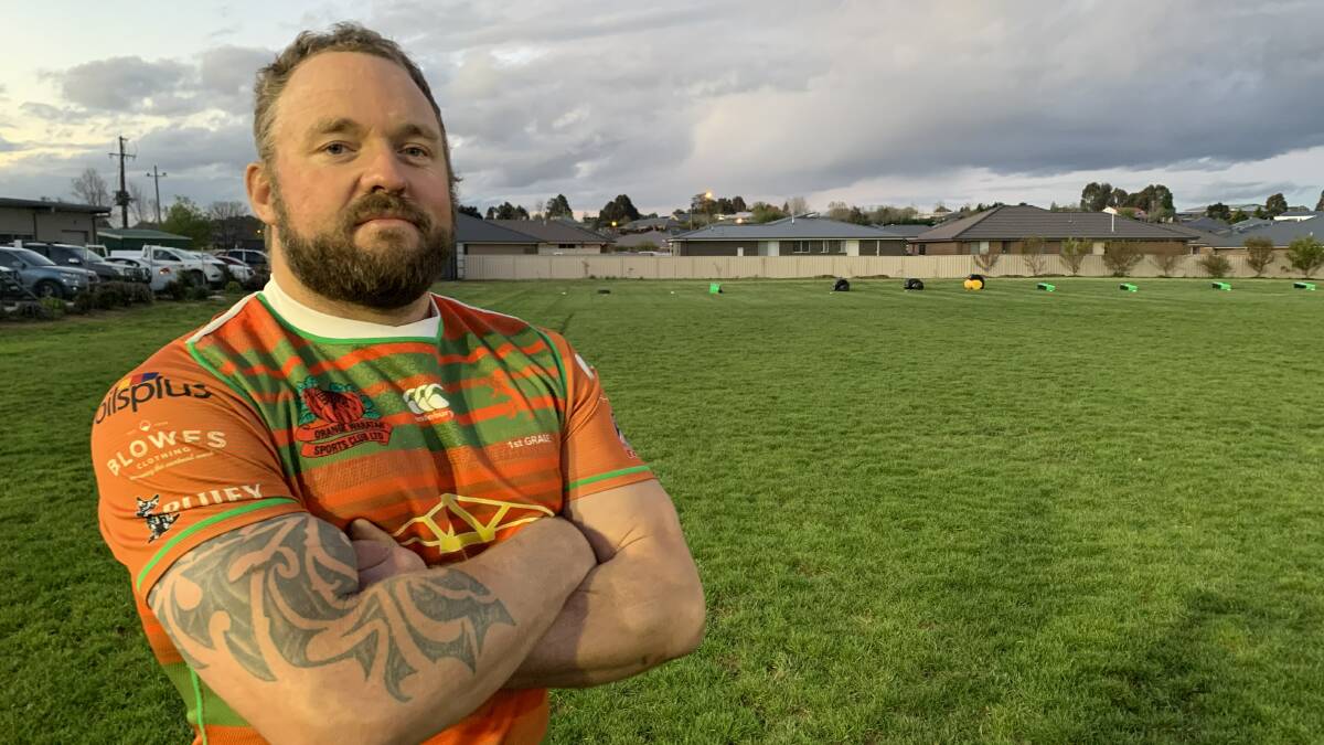 NOT GOING ANYWHERE: Regardless of Saturday's Blowing Clothing Cup grand-final result, Lions' legend Josh Tremain plans to play on for Orange City in 2021. Photo: JAKE HUMPHREYS