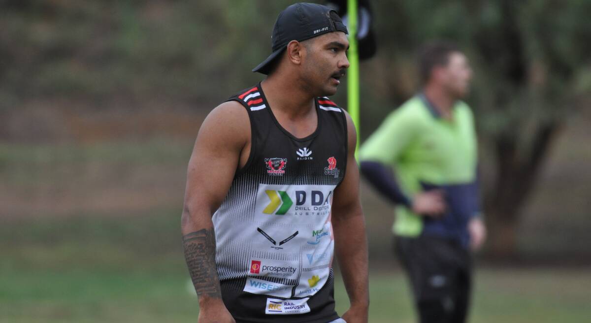 THE UNCERTAINTY: Hawks' recruit Steven Widders is waiting in Orange for a decision on the future of Group 10 rugby league. The 25-year-old left his home in Newcastle to don the blue jersey alongside Willie Heta this winter.