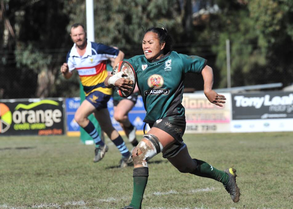 DERBY DAY VICTORY: Emus took out Orange City 26-15 in Westfund Ferguson Cup contest. Photos: JUDE KEOGH