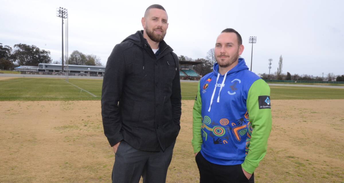 BROTHERHOOD: Kurt Beahan and Jake Kelly are disappointed that the 2020 Koori Knockout won't go ahead but both look forward to next year. Photo: JUDE KEOGH