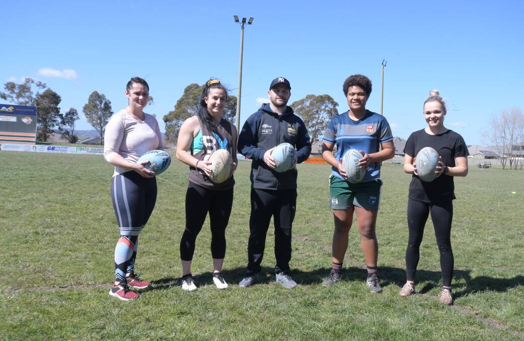 QUEST FOR BACK-TO-BACK: Annalies Wilson, Demi Chapman, Marty Lyden, Tabua Tui and Heidi Regan are set to lead the Vipers through the 2020 WWRL competition. Photo: CARLA FREEDMAN