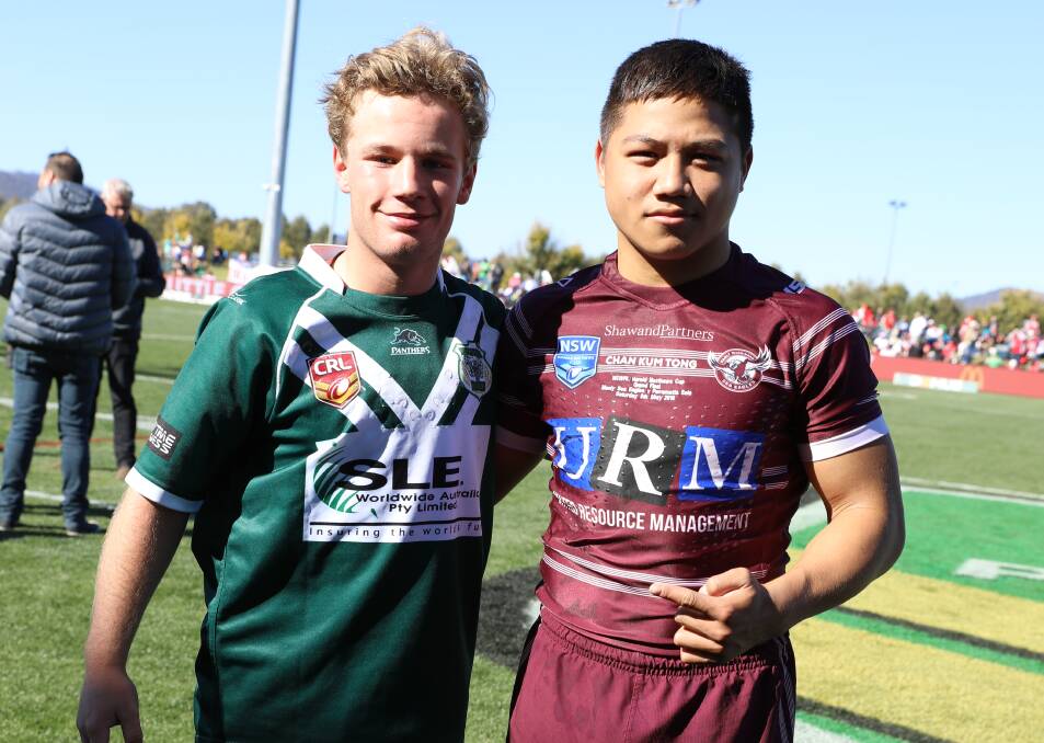 A LEARNING CURVE: Western hooker Josh Dominello (left) was a crucial piece to its campaign-winning puzzle in 2018. Photo: SIMONE KURTZ