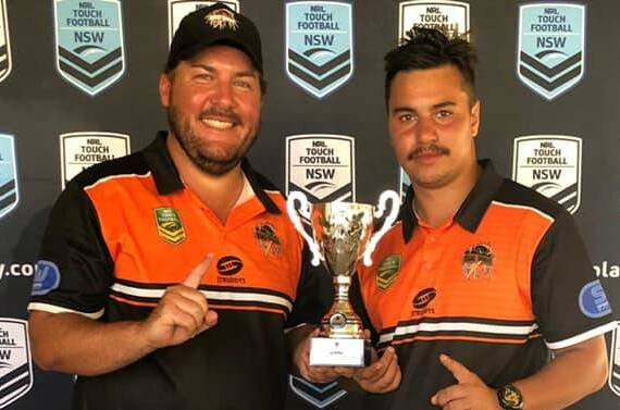 NOMINEE: Joel Begnell (left) is in the running to win Orange City Council's Sports Volunteer of the Year award. Photo: SUPPLIED