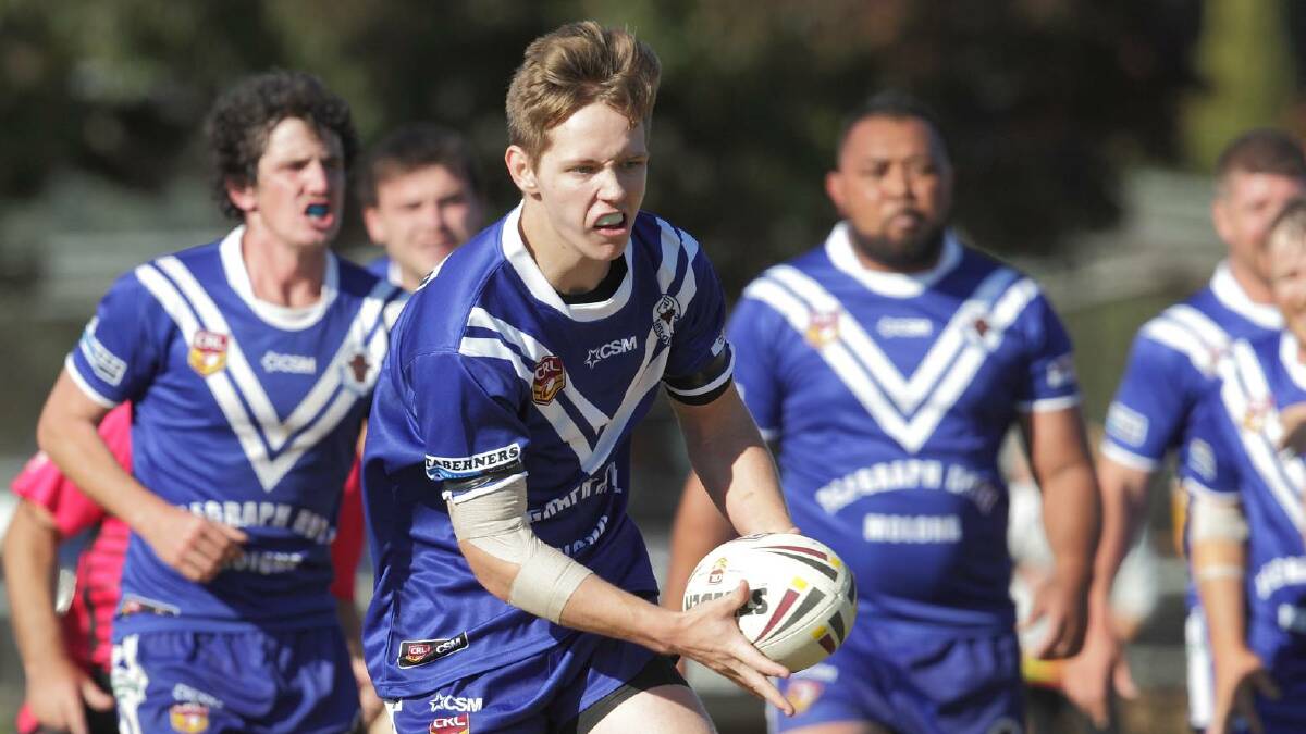 SPEEDSTER: Bulls' fullback Josh Amberge will go a long way to deciding Molong's fate in 2021. Photo: RS WILLIAMS