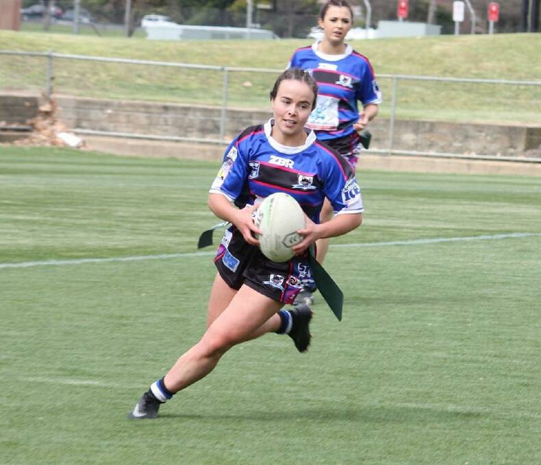 A GREAT CAMPAIGN: Heelers' Sarah Kirkness was one of many players who had excellent seasons in 2020. The side fell two points short of its third straight premiership. Photo: MEGAN REGAN