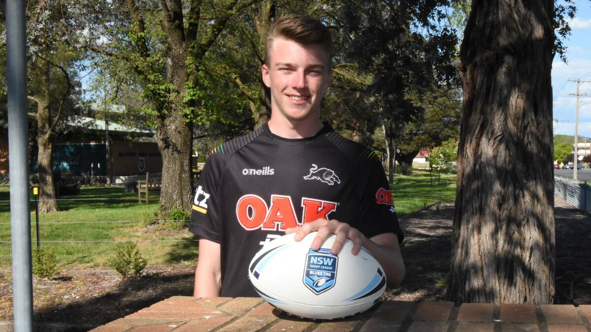 Dream come true: Kaydden Hoad will be heading to Penrith on a regular basis to take part in the Panther's Harold Matthews training squads.