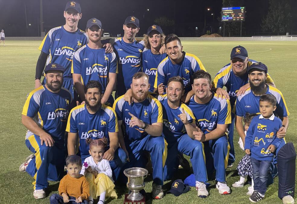T20 KINGS: Rugby Union reigned supreme in the Royal Hotel Cup final on Friday night, downing Orange City by 30 runs. Photo: JAKE HUMPHREYS