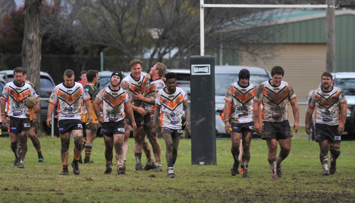 THE BENCHMARK: Kev Grimshaw's Canowindra Tigers have been this season's most successful men's side so far. Photo: CARLA FREEDMAN