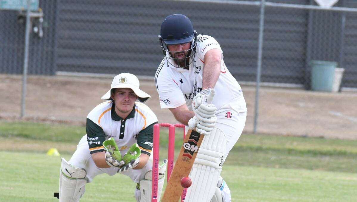RED AND BLACKS BACK AT IT: Centrals' Nic Dunlop will be one of many Orange cricketers hoping the summer of action kicks off on schedule. The desired start date is October 9. Photo: CARLA FREEDMAN