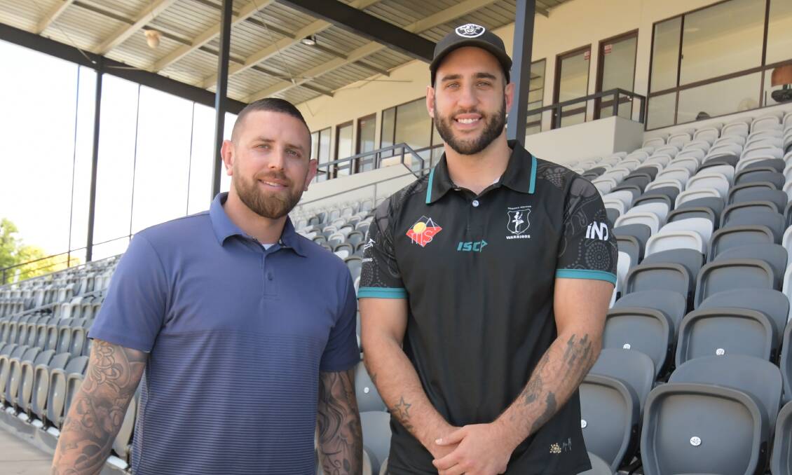 ITALIAN STALLION: Kurt Beahan and Jacob Condello will co-coach Orange United in 2021, the latter stepping up from trainer. Photo: JUDE KEOGH