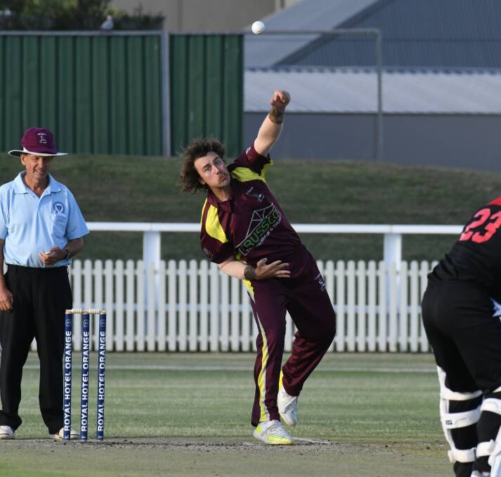 BLACK IS BACK: His season has been disrupted by injury but Cavs' spinner Mitch Black is back on deck on Friday night. His men will play St Pat's Old Boys in a Royal Hotel Cup grand final rematch. Photo: JUDE KEOGH