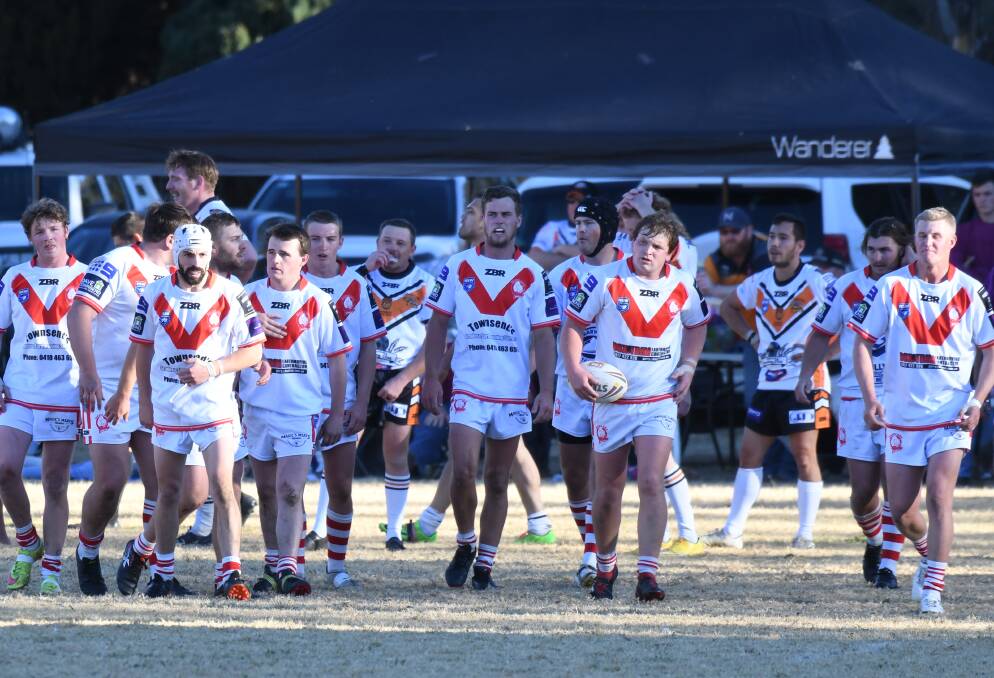 STAMPEDE: The Rhinos are running hot throughout the 2021 Woodbridge Cup season, sitting second on the table behind Canowindra. Photo: CARLA FREEDMAN