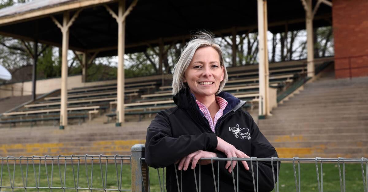 BACK SOON: Racing Orange boss Bree McMinn hopes to see fans back at Towac Park for the club's tradies and ladies day event.