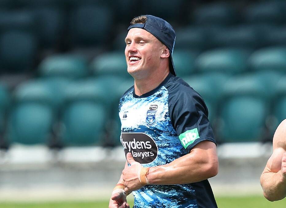 MIXED BAG: Bloomfield junior Jack Wighton was indifferent during his Wednesday night cameo Blues' five-eighth. Photo: NSWRL