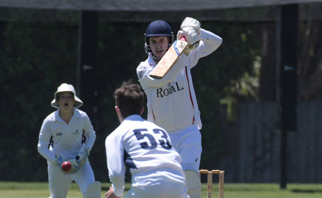 BIG DAY OUT: Will Richard scored 65 for Centrals Black in its upset win over Orange City. Photo: JUDE KEOGH