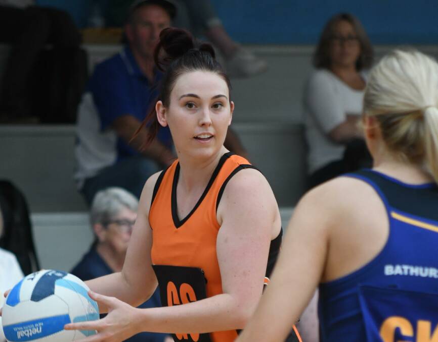 LEADING LADY: Orange's Danielle Turner (PICTURED), with the help of Katie Matthews, will captain Lana McCarthy's side this weekend in the Netball NSW - Senior State Titles Opens Championship at Liverpool. Photo: CARLA FREEDMAN