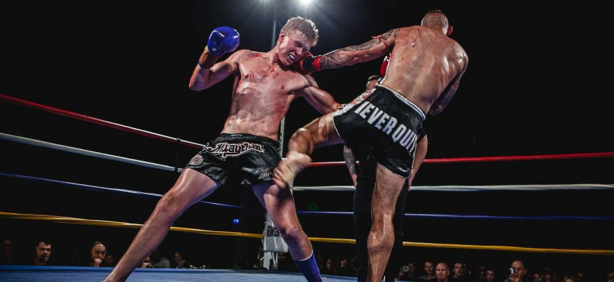A NEW GOAL: Charlie Bubb is eyeing off a potential appearance at the Olympics after Muay Thai was approved at the games. Photo: BROCK DOE