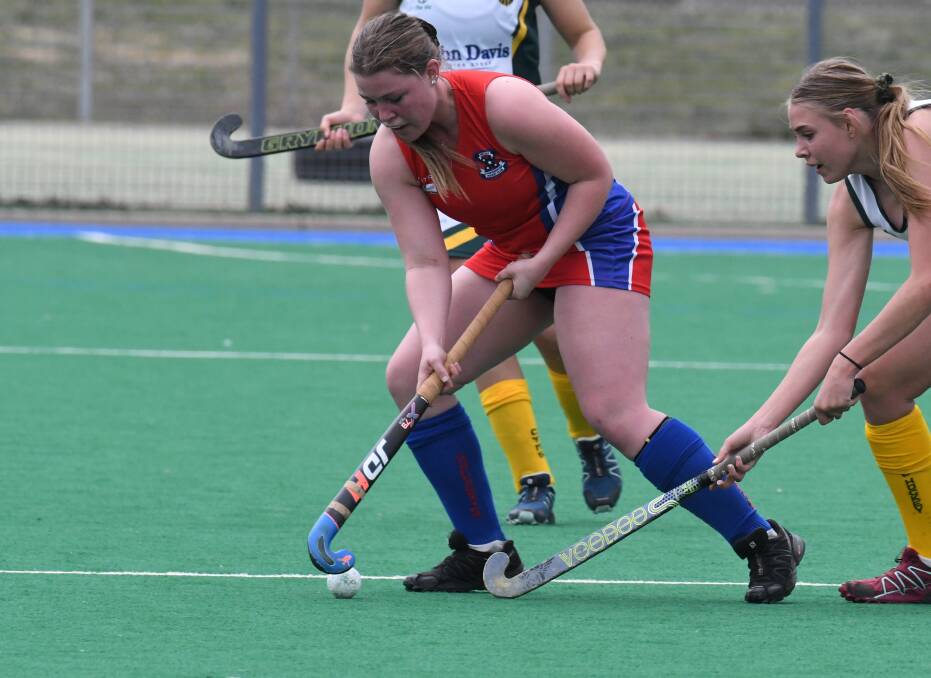 BIG GAME: Feds' Emily Gould will gear up for Feds on Saturday. Photo: JUDE KEOGH.