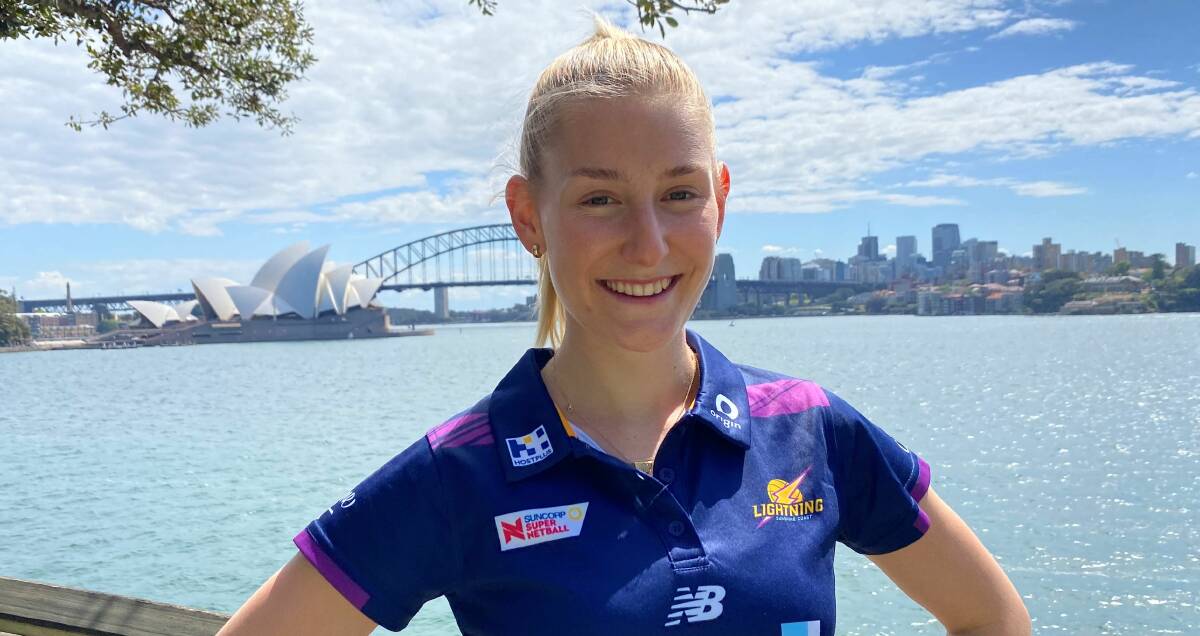 STOKED: Former ONA super star, Annie Miller is set to make a home on the Sunshine Coast after signing with Lightning for 2022. Photo: SUNSHINE COAST LIGHTNING