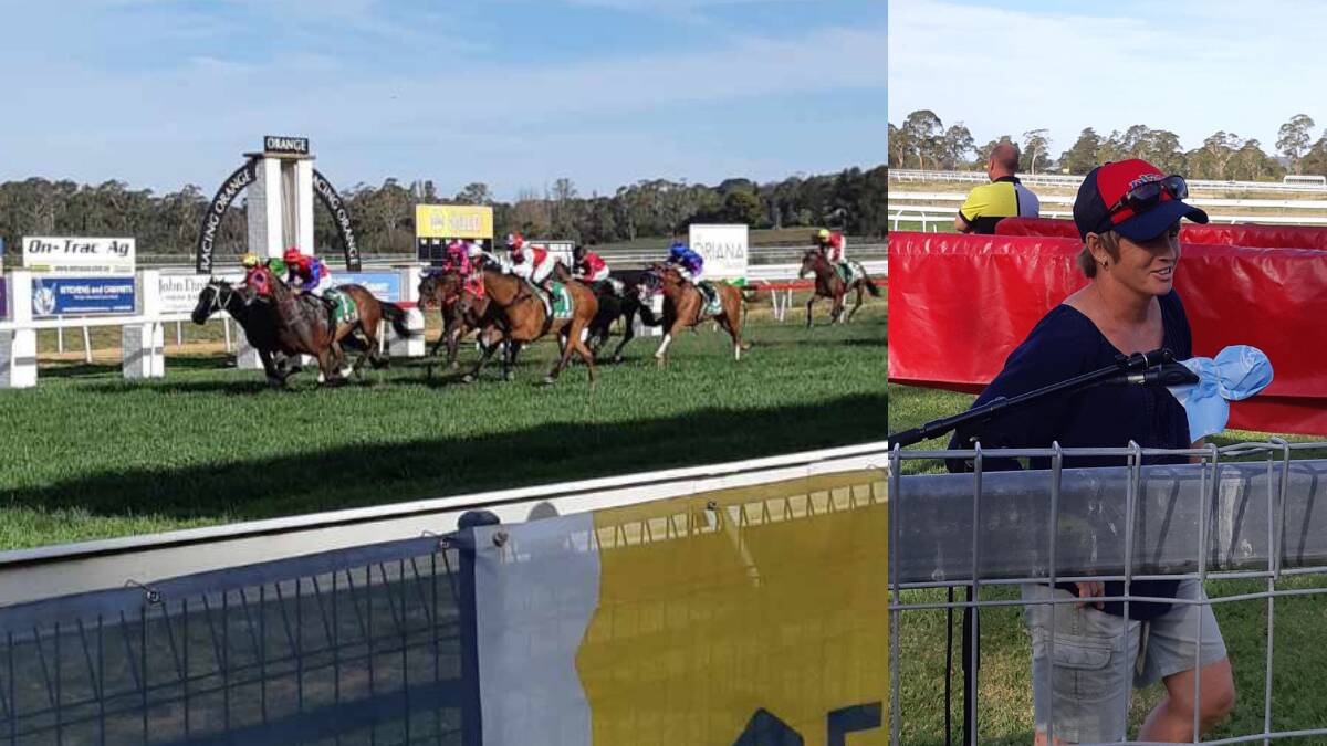 ELATION: Alison Smith's 26-1 chance took out the 1400-metre Class Two Handicap at Towac Park Racecourse on Sunday. Photo: SUPPLIED